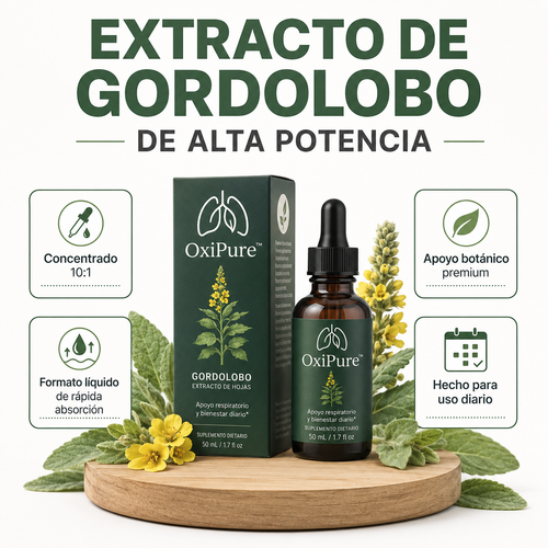 OxiPure™ Limpia y Repara tus Pulmones Naturalmente, Sin Medicamentos.